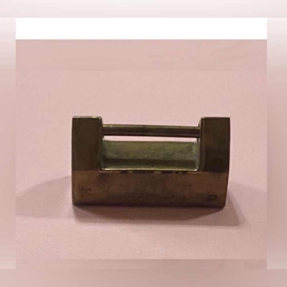Vintage Brass Padlock #7986 NO KEY - Picture 4 of 12